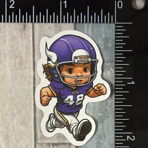 🌀10/$10🌀 Adorable Football Gameday Reusable Waterproof Vinyl Sticker Decal